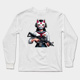 Tactical Kitsune Long Sleeve T-Shirt